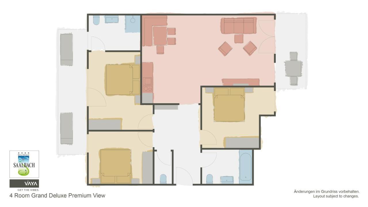 Residence Saalbach By Vaya Inklusive Joker Card Exterior foto