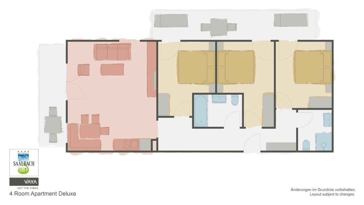 Residence Saalbach By Vaya Inklusive Joker Card Exterior foto